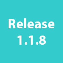 Release 1.1.8 – Advanced reporting